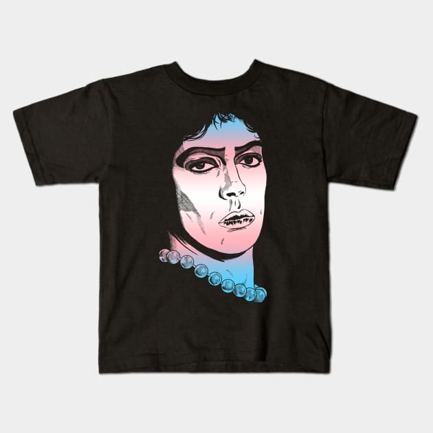 Rocky trans pride Kids T-Shirt by JonathanGrimmArt